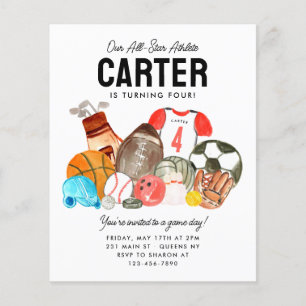Budget Pojkar Sportbollar All Star Kids Födelsedag