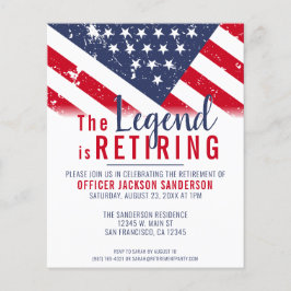 Budget Police Pension Patriotic Investigation Flygblad