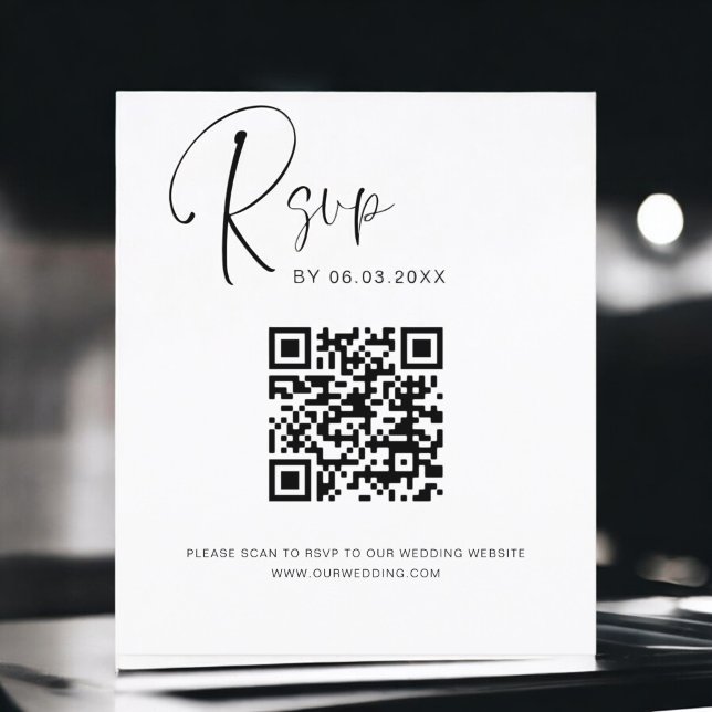 Budget QR-OSA Bröllop webbplats Flygblad (Skapare uppladdad)