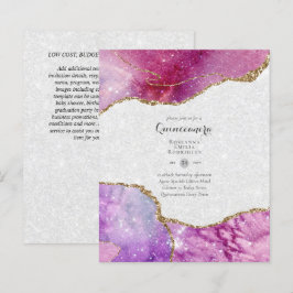 BUDGET QUINCEAÑERA - AGATE Gnistrande Glamour Chic