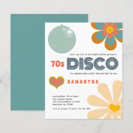 Budget Retro 70s Disco Bachelorette Party White