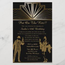 Budget Roaring 20-utflykt till gangster-inbjudan