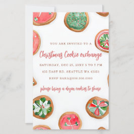 Budget Röd Grön Cookie Exchange Julfest
