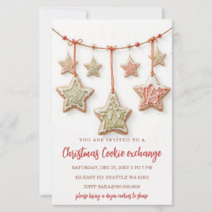 Budget Röd Grön Cookie Exchange Julfest