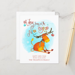 BUDGET Roligt Åh Älg Ta Med Det Nya Året