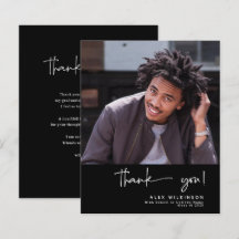 BUDGET Roligt manus Minimalistisk Foto Tacksamhets