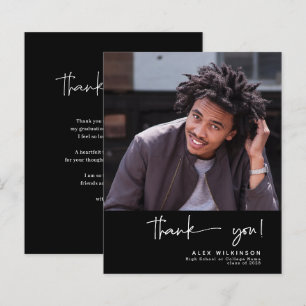 BUDGET Roligt manus Minimalistisk Foto Tacksamhets