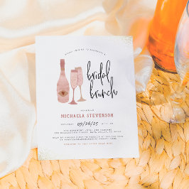 Budget Rosa Black & Guld Champagne Möhippa Brunch