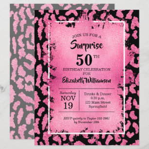 Budget Rosa Black Leopard Birthday Investigations
