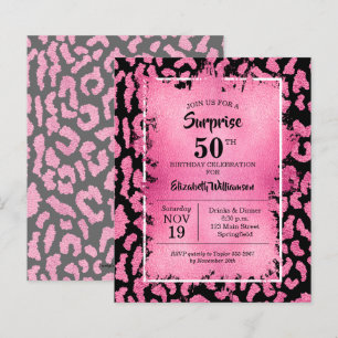 Budget Rosa Black Leopard Birthday Investigations