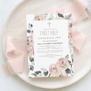 Budget Rosa Blommigt First Heliga Commo