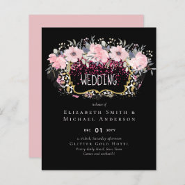 Budget Rosa Blommigt Modern Girly Möhippa