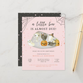 Budget Rosa En Liten Boo Halloween Baby Shower