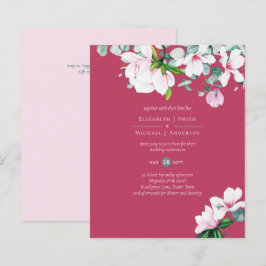 BUDGET  Rosa Magnolias Sage Eucalyptus Wed