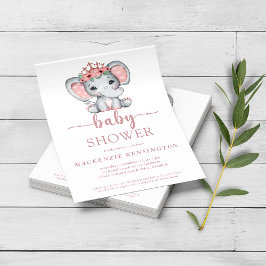 BUDGET Rosa Princess Elephant Flicka FLYER