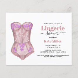 BUDGET Rosa White Bustier Lingerie Möhippa