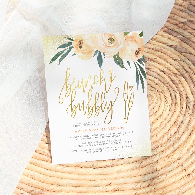 Budget Rosenskär Floral Brunch & Bubbly Bröllopsdu (Skapare uppladdad)