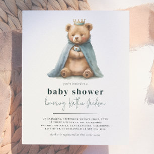 Budget Royal Teddy Bear Prince Pojke Bebis Bebis-f