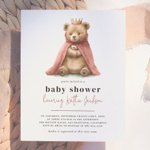 Budget Royal Teddybjörn Prinsessa Flicka Bebis Bab