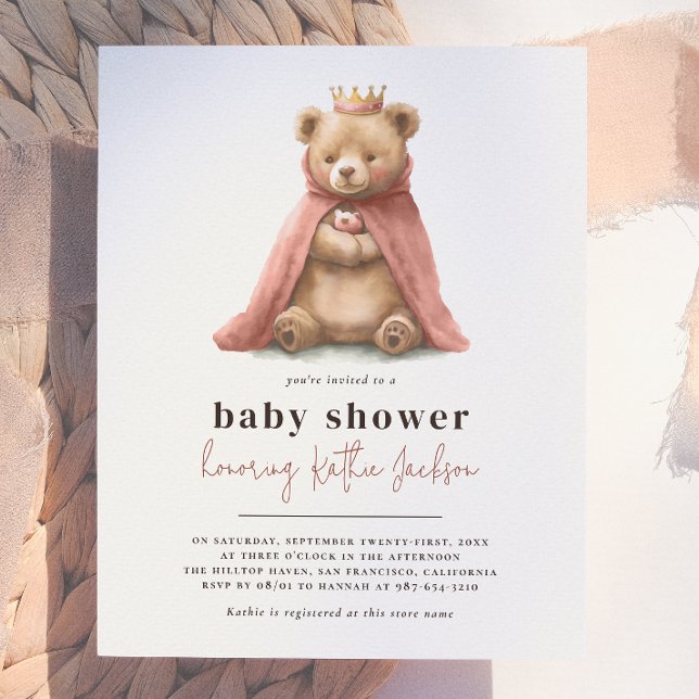 Budget Royal Teddybjörn Prinsessa Flicka Bebis Bab (Skapare uppladdad)