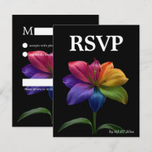 🌈 Budget RSVP Technicolor Kärlek