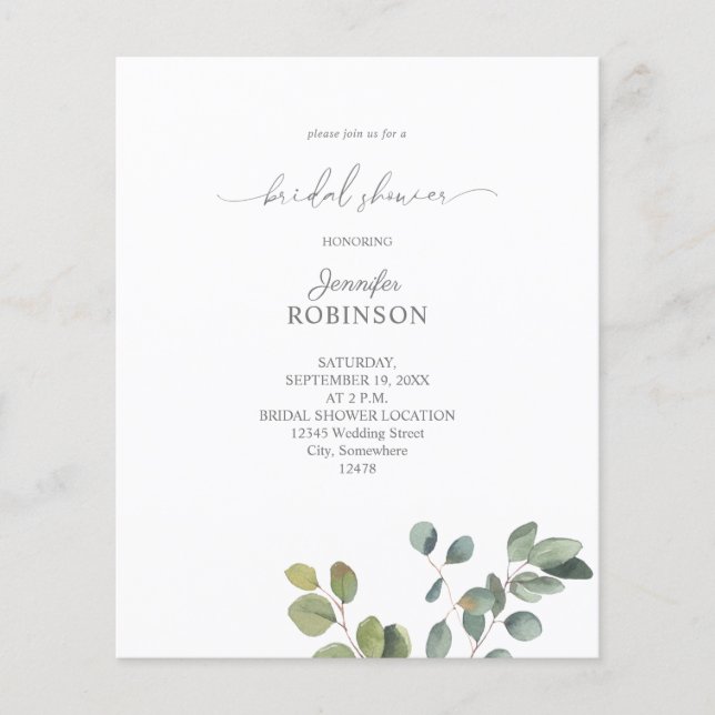 Budget Rustic Eucalyptus Duo 2 Möhippa (Framsida)
