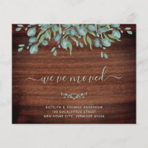 Budget Rustic Eucalyptus Wood Flytta Notification