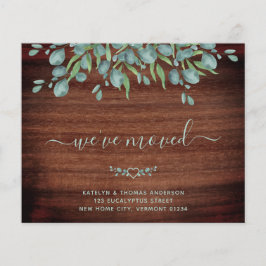 Budget Rustic Eucalyptus Wood Flytta Notification