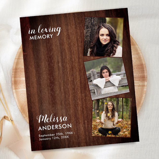 Budget Rustic Firande i Life Photo Memorial (Skapare uppladdad)