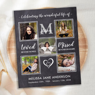 Budget Rustic Firande i Life Photo Memorial
