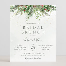 Budget Rustic Winter Greenery Möhippa Brunch Inbju