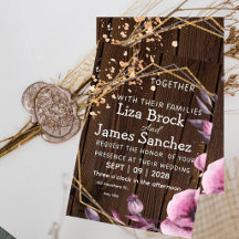 Budget Rustic Wood Background Wedding