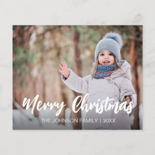Budget Rustik God Jul Foto Flyer
