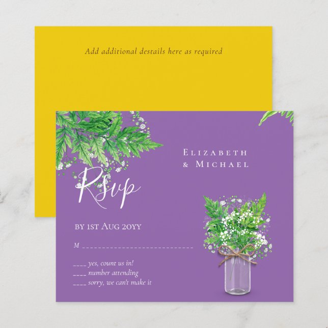 BUDGET Rustik Grönska Svarta fjärran Lövverk (Fram/baksida)