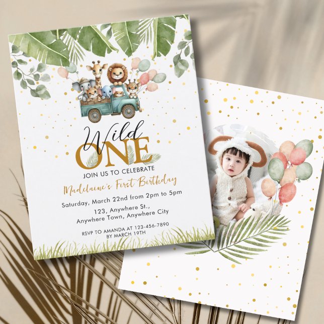 Budget Safari Photo 1:a Vilden 1:a födelsedag (Skapare uppladdad)