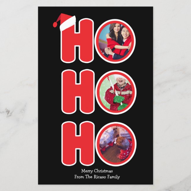 BUDGET Santa Ho Ho Ho jul fotaram (Framsida)