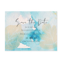 BUDGET Sea Glass Shades Watercolor Bröllop