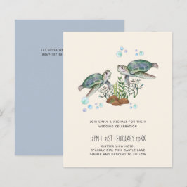 BUDGET Sea Turtles Beach Wedding
