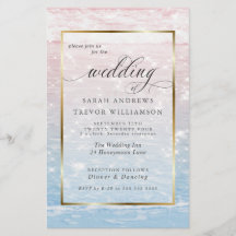 Budget Shimming Vatten Rosa Beach Wedding