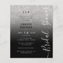 Budget Silver Glitter Möhippa Black