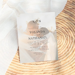 Budget Simple Initialer & Calligraphy Photo Bröllo