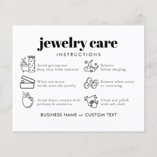 Budget Simple Jewelry Care Tack Business