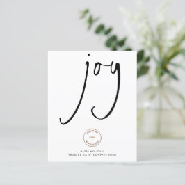 Budget Simple Logotyp Joy Black White Company Helg
