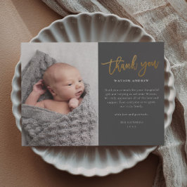 Budget Skript Foto Baby Tackkort