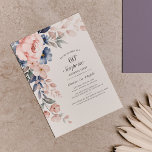 Budget - skriptinbjudan för Rosa av 60:e födelseda<br><div class="desc">Dusty Blue Rosa Blommigt Surprise 60:e Födelsedagsfestens budgetinbjudan som du enkelt kan anpassa med din party-information genom att klicka på knappen "Anpassa".</div>