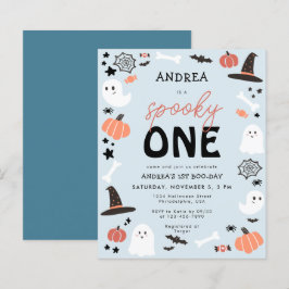 Budget Snygg Spöklik Ett Halloween Pojke 1-års Föd