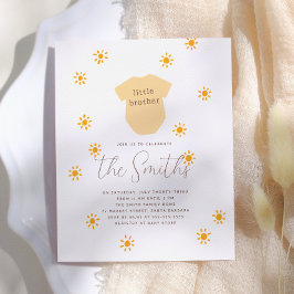 Budget Solsken Lillebror Boho Babyfirande