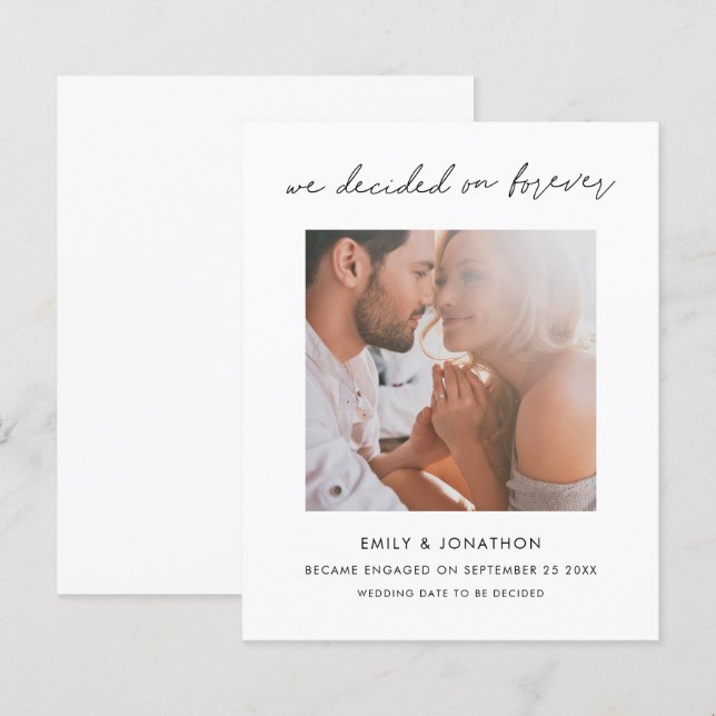 Budget som vi har beslutat om för Förlovning av fo (Fram/baksida)