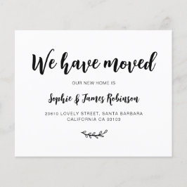 Budget som vi har Flyttat nya meddelanden om Flytt