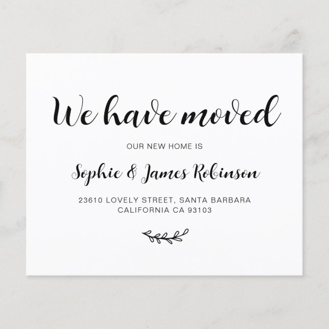 Budget som vi har Flyttat nya meddelanden om Flytt (Framsida)